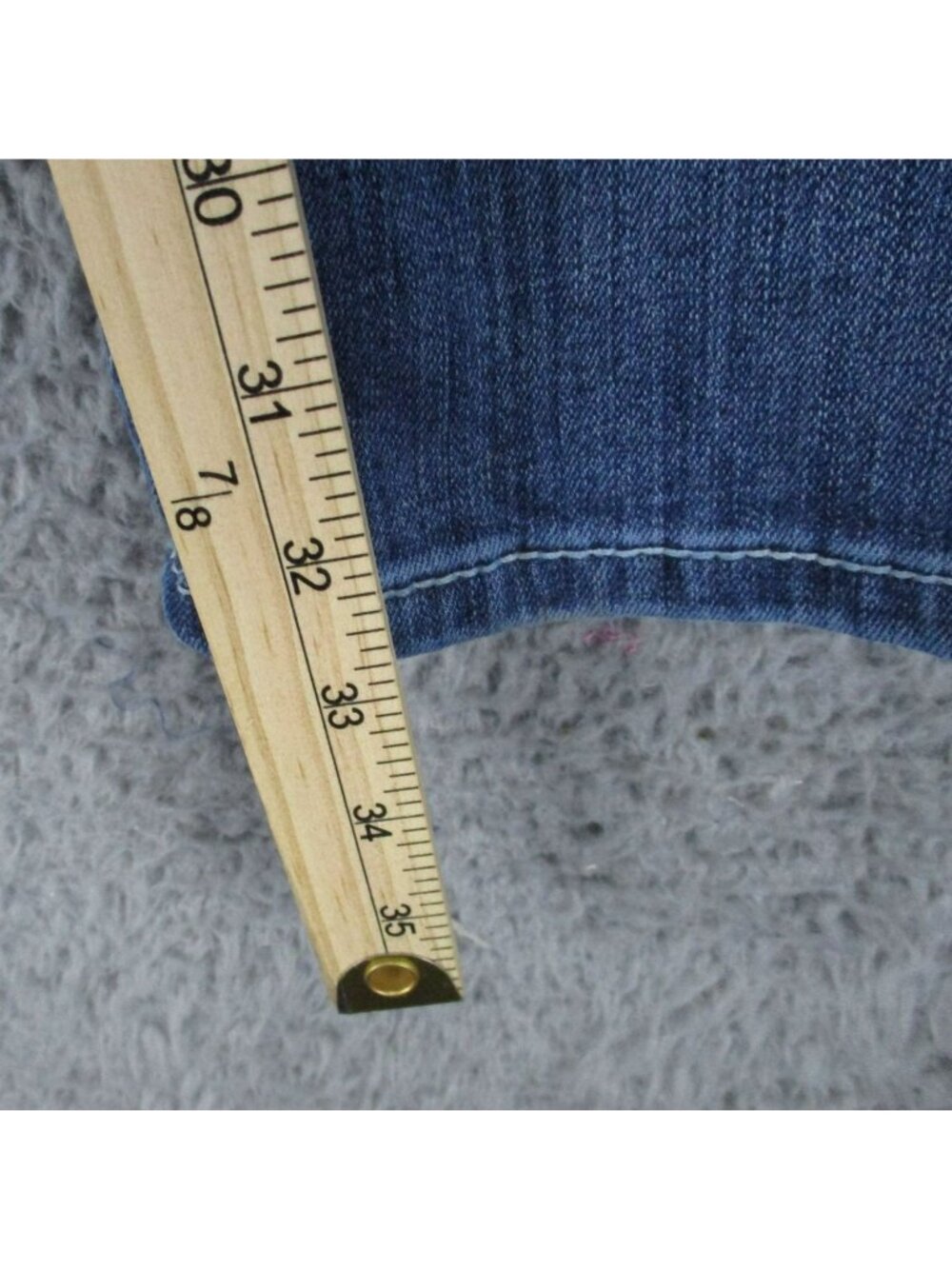 Ariat Jeans Womens 28 Tall Blue Stretch Denim Bootcut *Read* - Picture 7 of 15